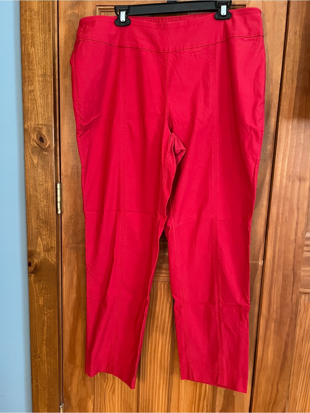 Women’s new directions Bright Red Straight-Leg Women’s Chinos